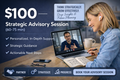 $100 — Strategic Advisory Session (60–75 min)