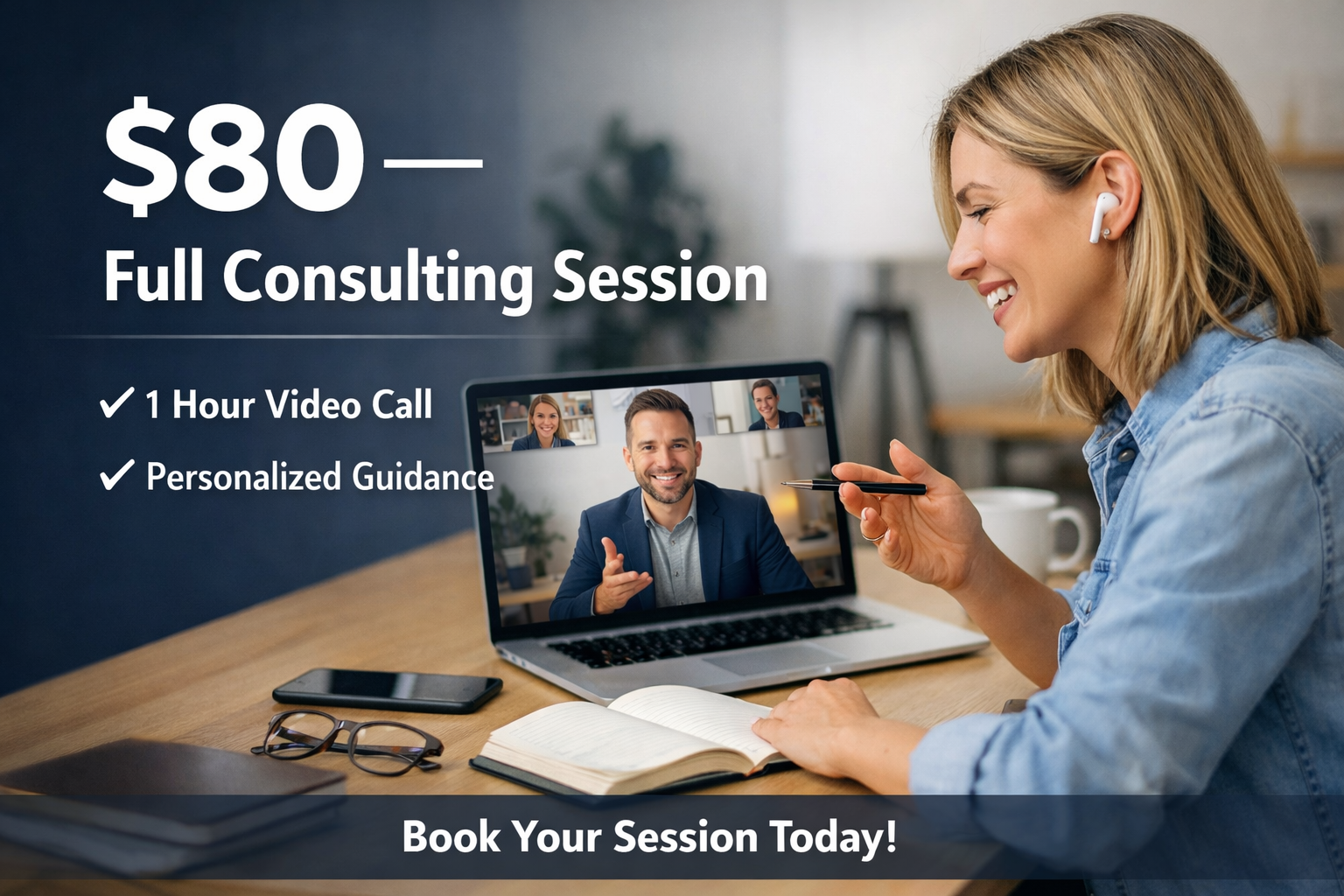 $80 — Full Consulting Session