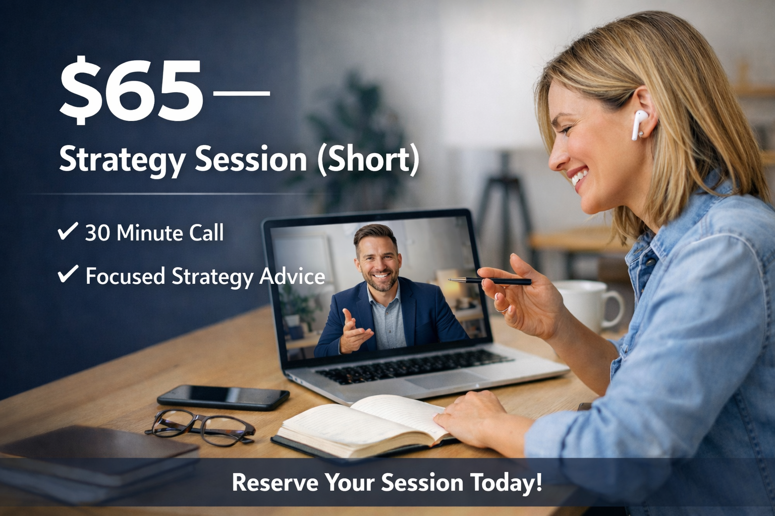 $65 — Strategy Session (Short)